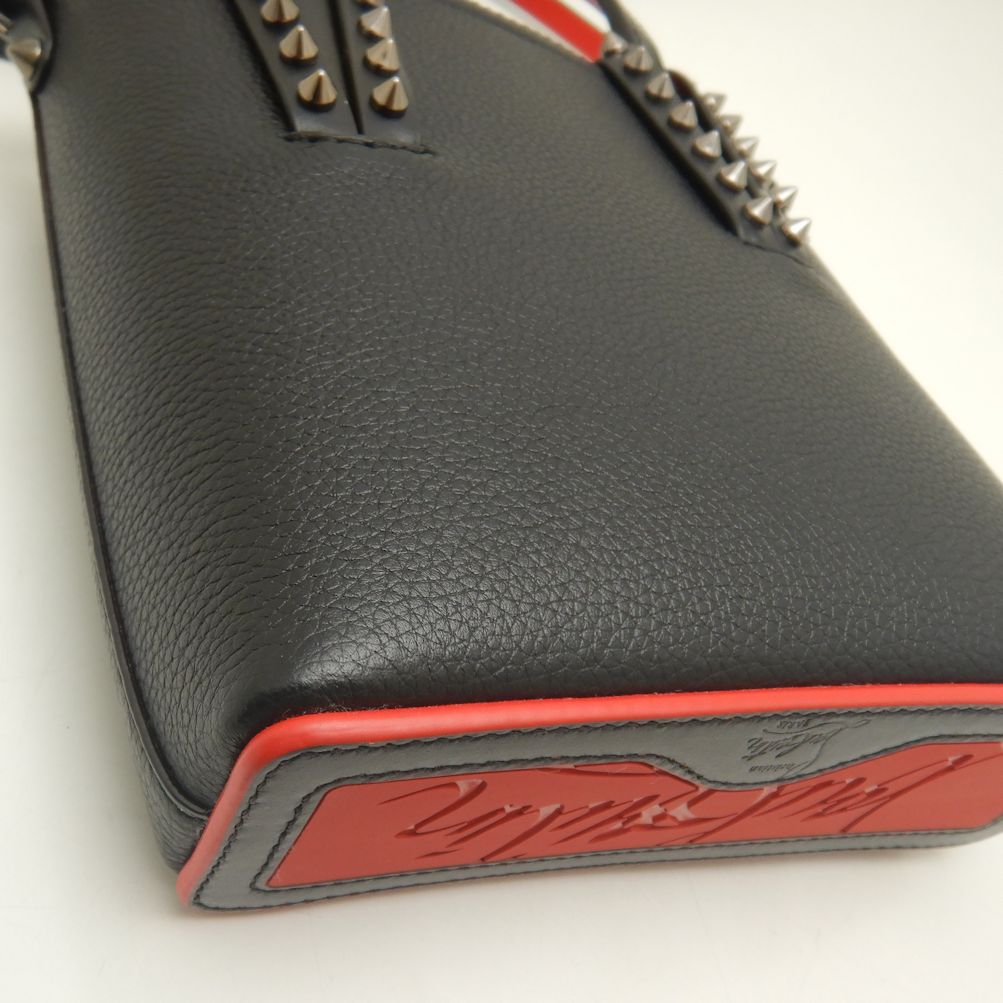 Christian Louboutin Cabata N/S Mini Handbag Black Red