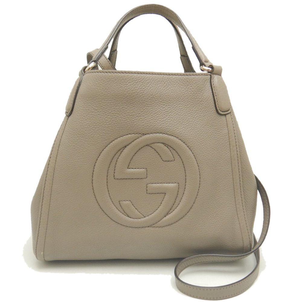 Gucci Soho Leather 2WAY Handbag 336751