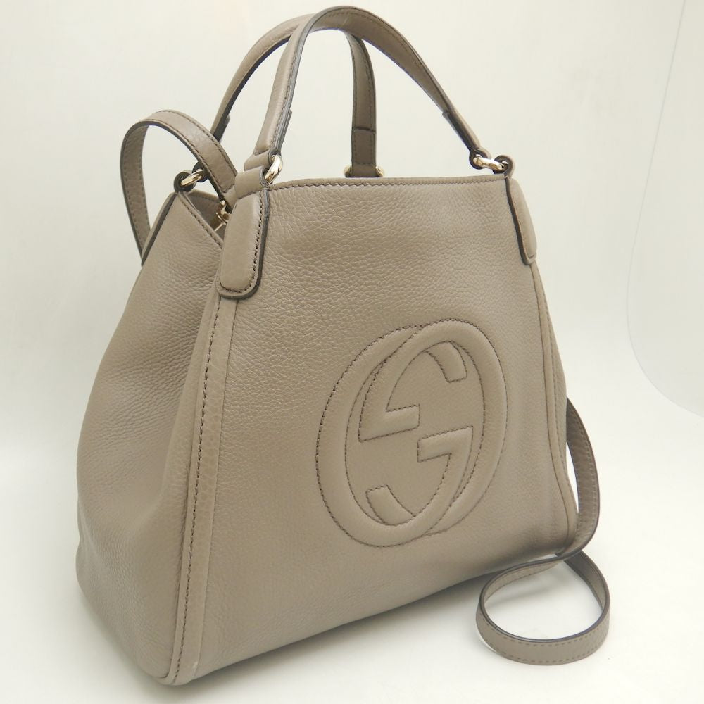 Gucci Soho Leather 2WAY Handbag 336751