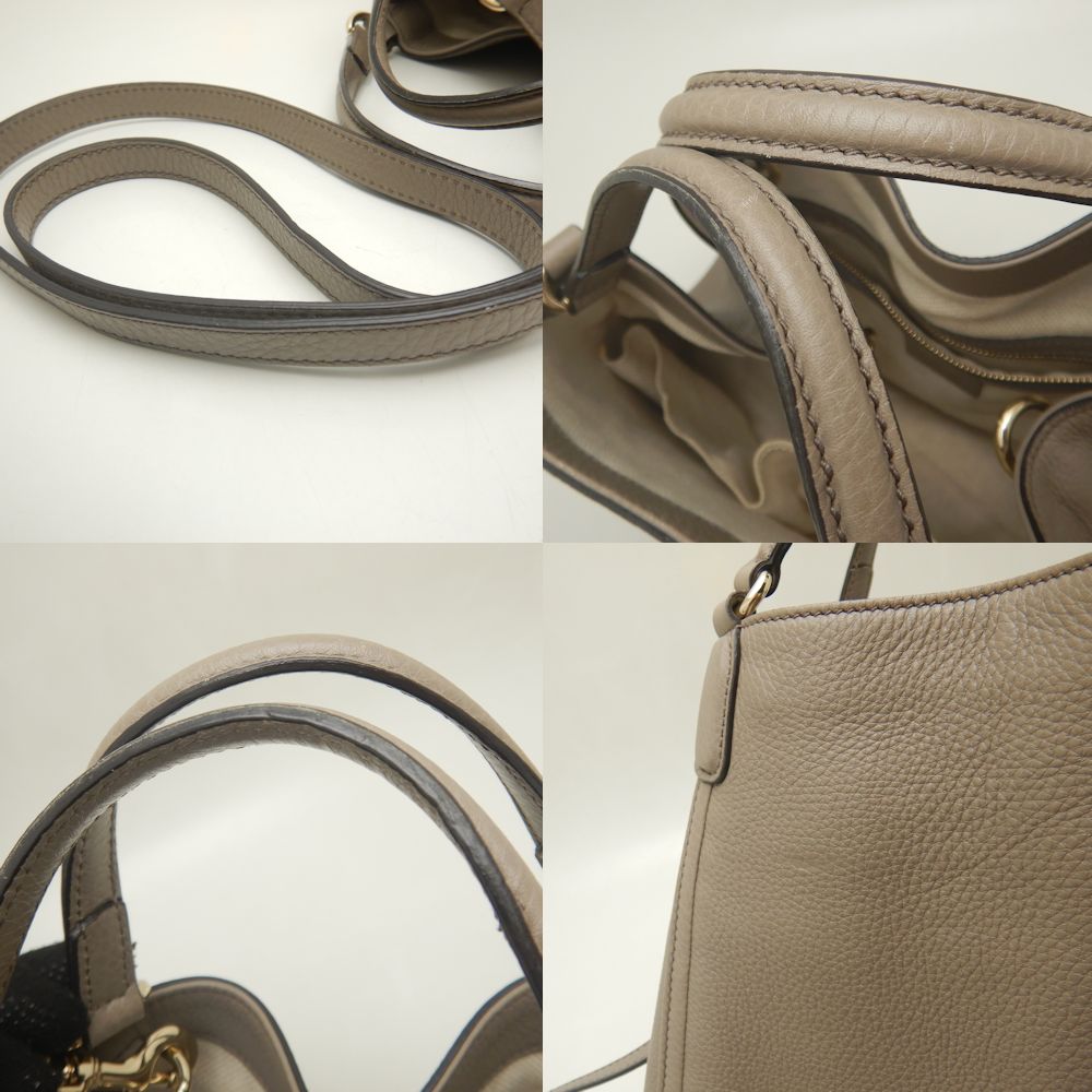 Gucci Soho Leather 2WAY Handbag 336751