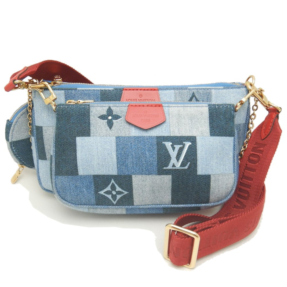 Louis Vuitton Monogram Denim Shoulder Bag M44990