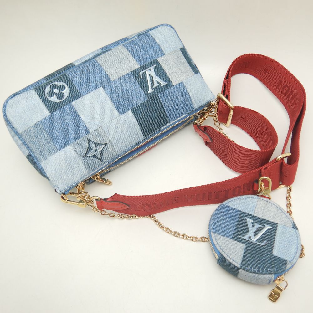 Louis Vuitton Monogram Denim Shoulder Bag M44990