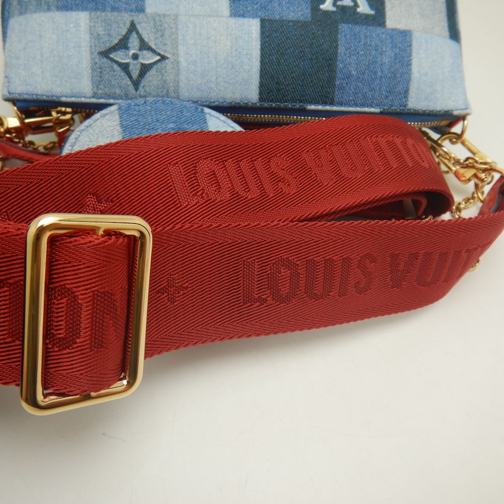 Louis Vuitton Monogram Denim Shoulder Bag M44990