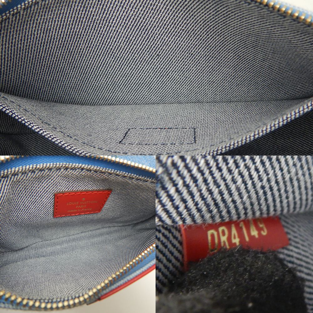 Louis Vuitton Monogram Denim Shoulder Bag M44990