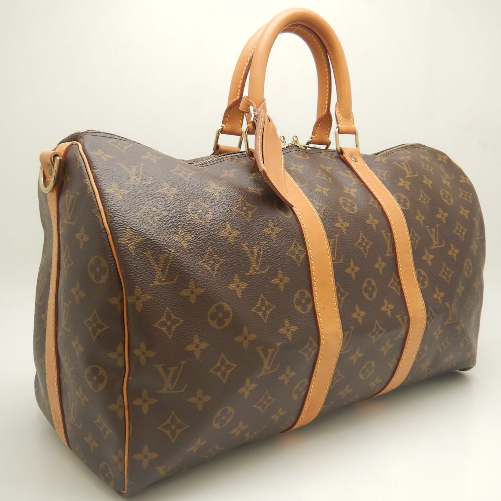 Louis Vuitton Monogram Keepall Bandouliere 45 Bag