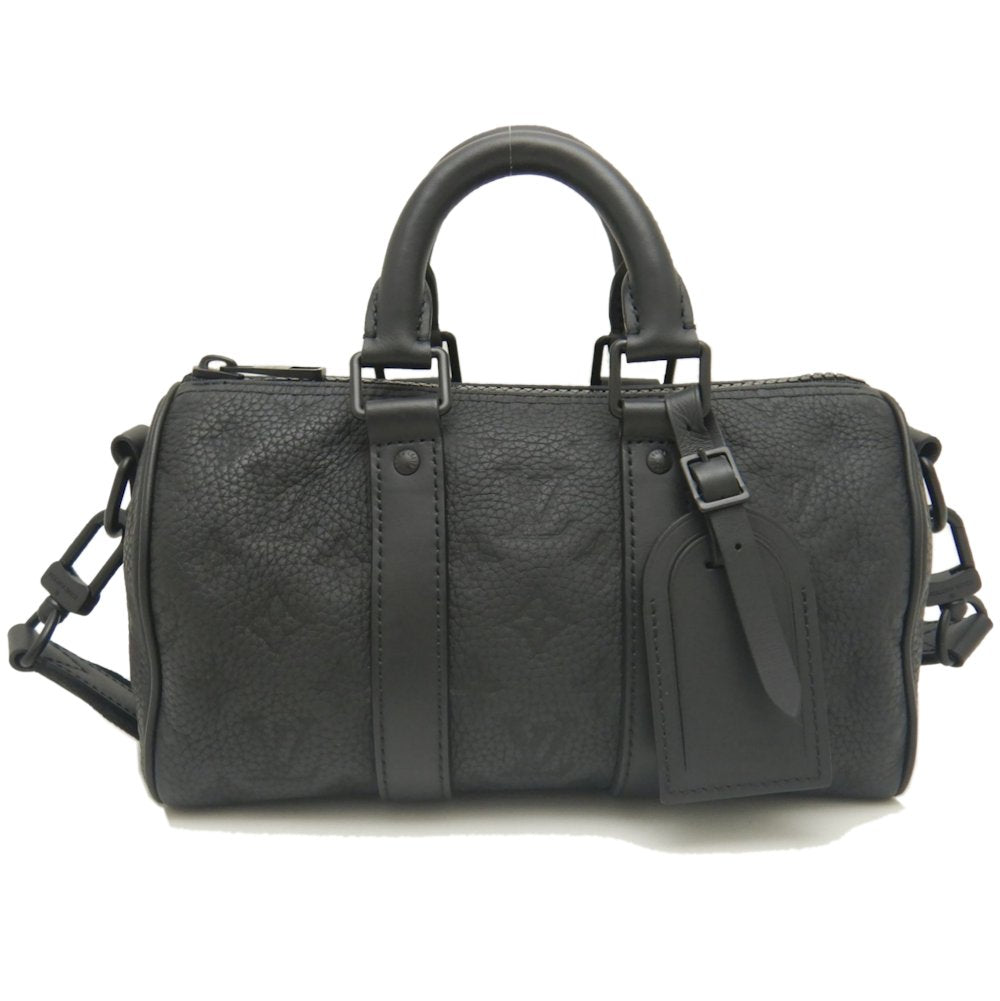 Louis Vuitton Leather Keepall Bandouliere 25 Handbag