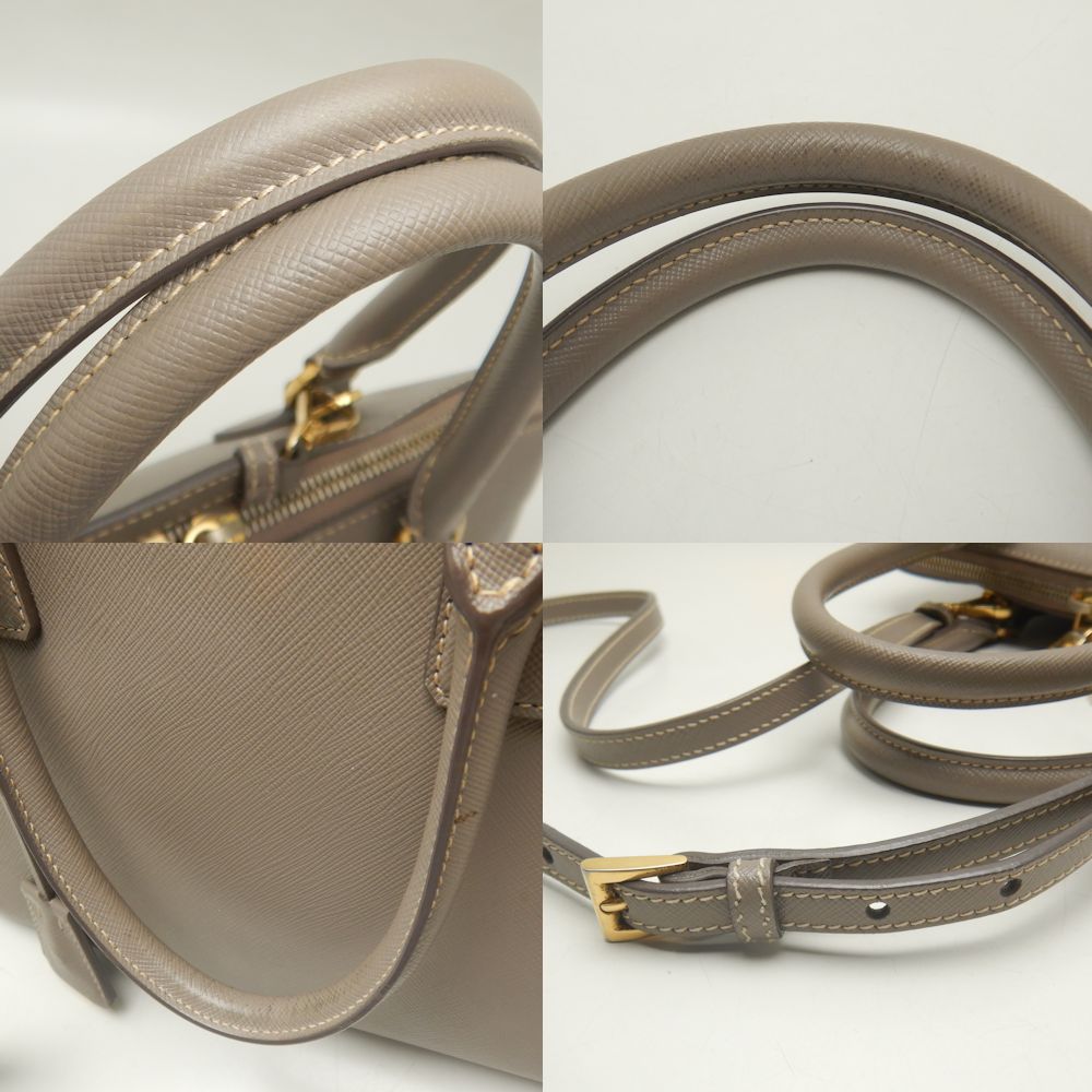 Prada Leather 2WAY Handbag BL0837