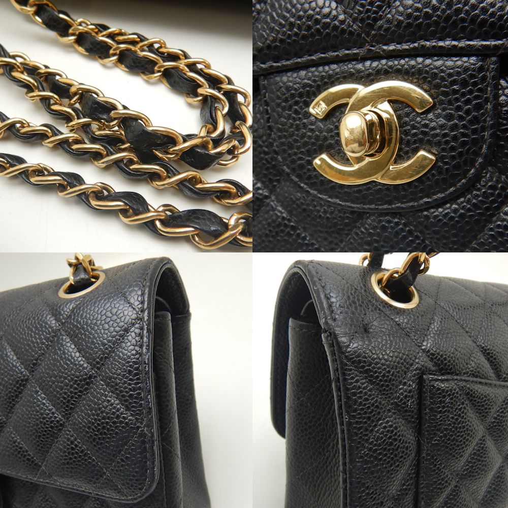 Chanel Matelasse 23 Shoulder Bag Caviar Skin