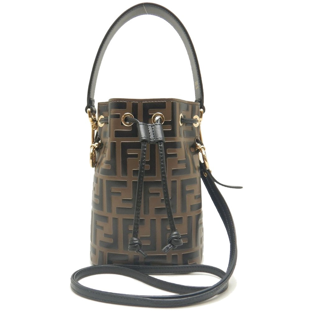 Fendi Montresor Mini Shoulder Bag Brown