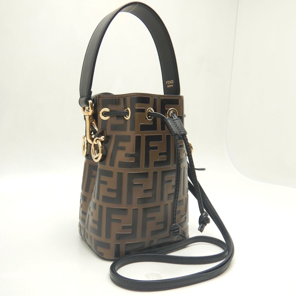 Fendi Montresor Mini Shoulder Bag Brown