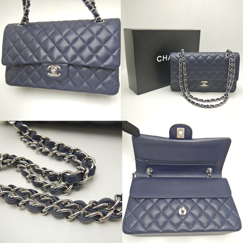 Chanel Matelasse 25 Caviar Skin Shoulder Bag