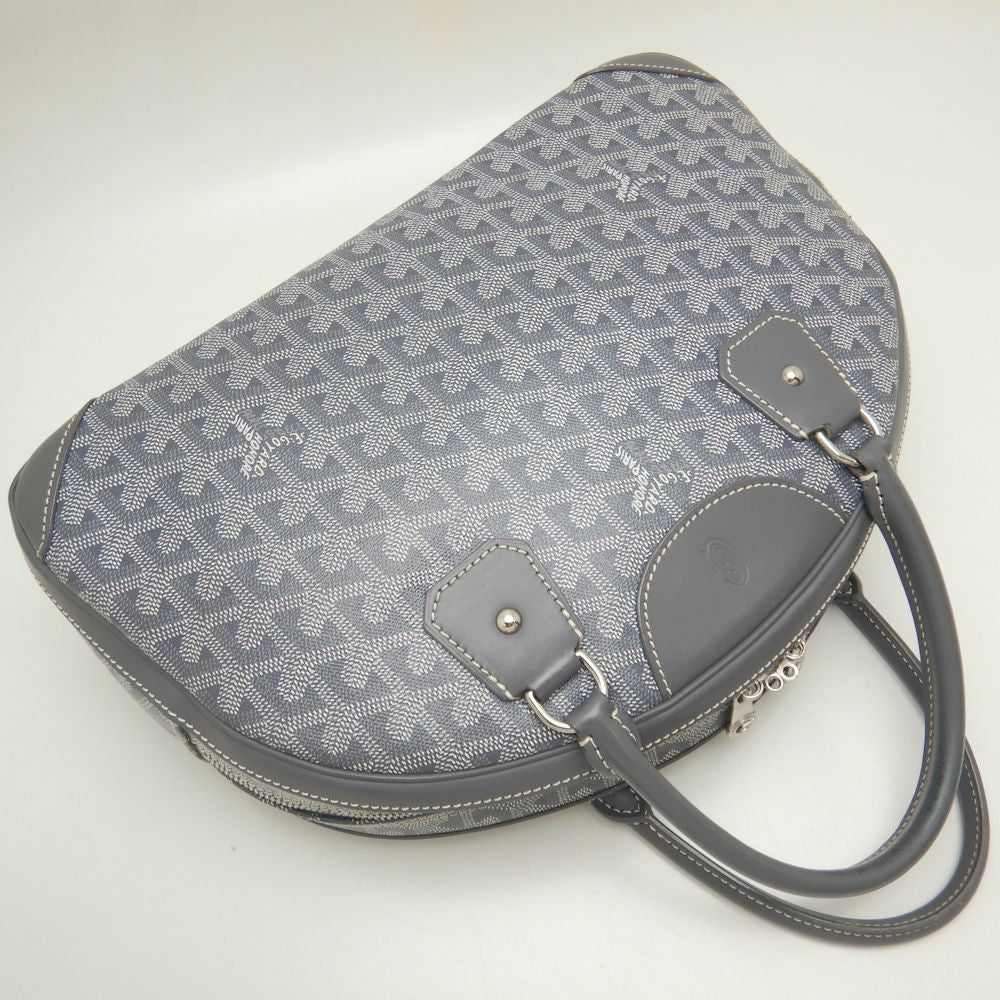 Goyard St. Jeanne MM Handbag Gray PVC Canvas