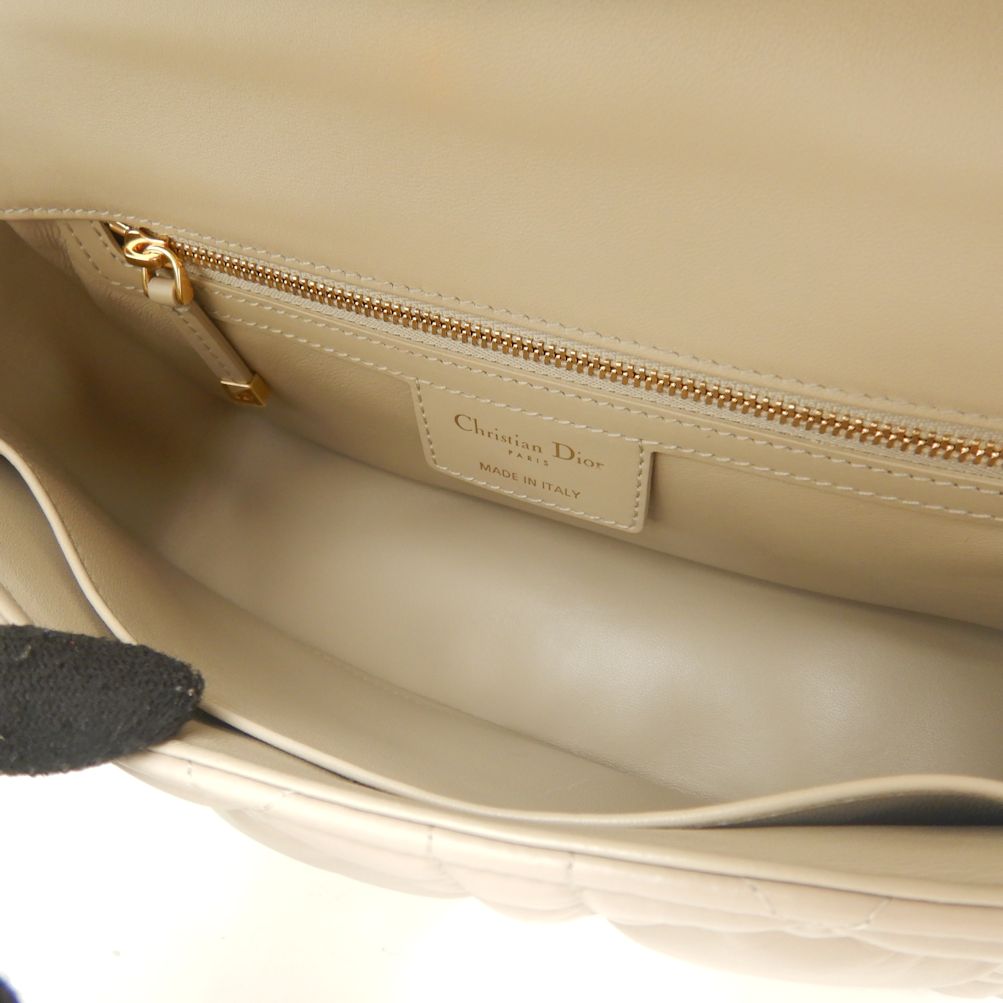 Dior Caro Medium Shoulder Bag Beige