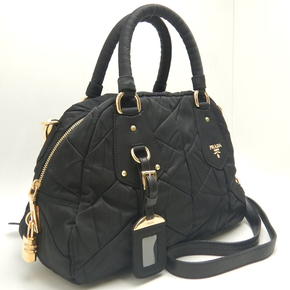 Prada Nylon 2WAY Quilted Handbag BL0402