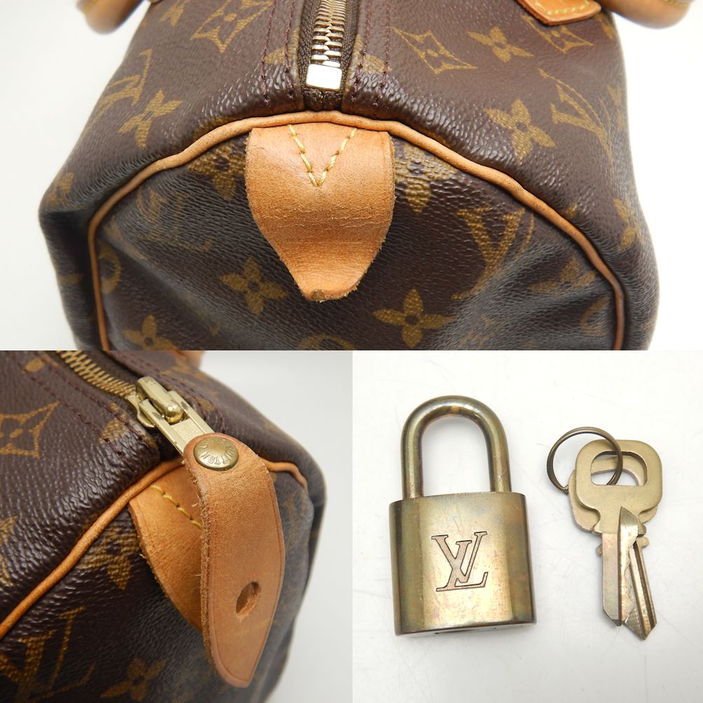 Louis Vuitton Monogram Speedy 30 Handbag