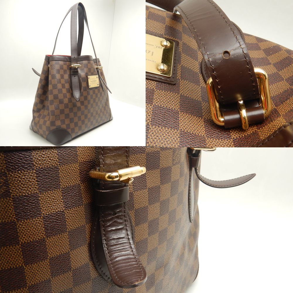 Louis Vuitton Damier Hampstead MM Tote Bag