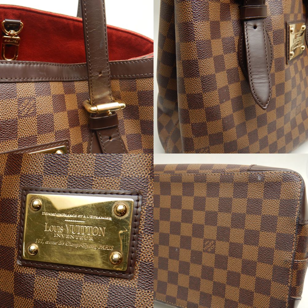 Louis Vuitton Damier Hampstead MM Tote Bag