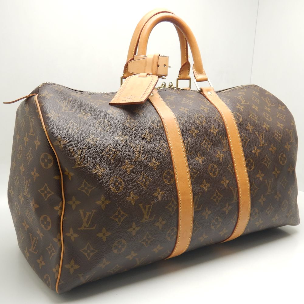 Louis Vuitton Monogram Keepall 45 Travel Bag