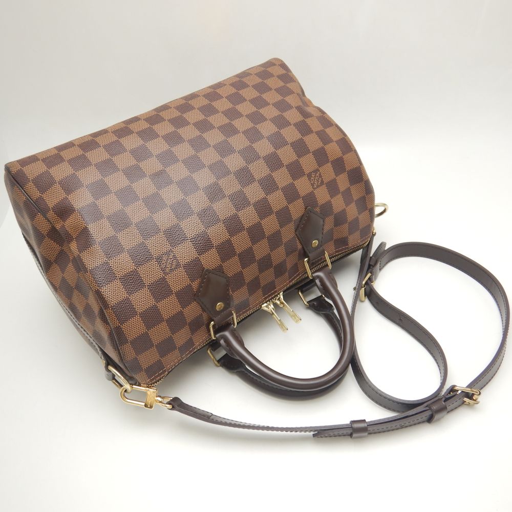 Louis Vuitton Damier Speedy Bandouliere 30 Handbag