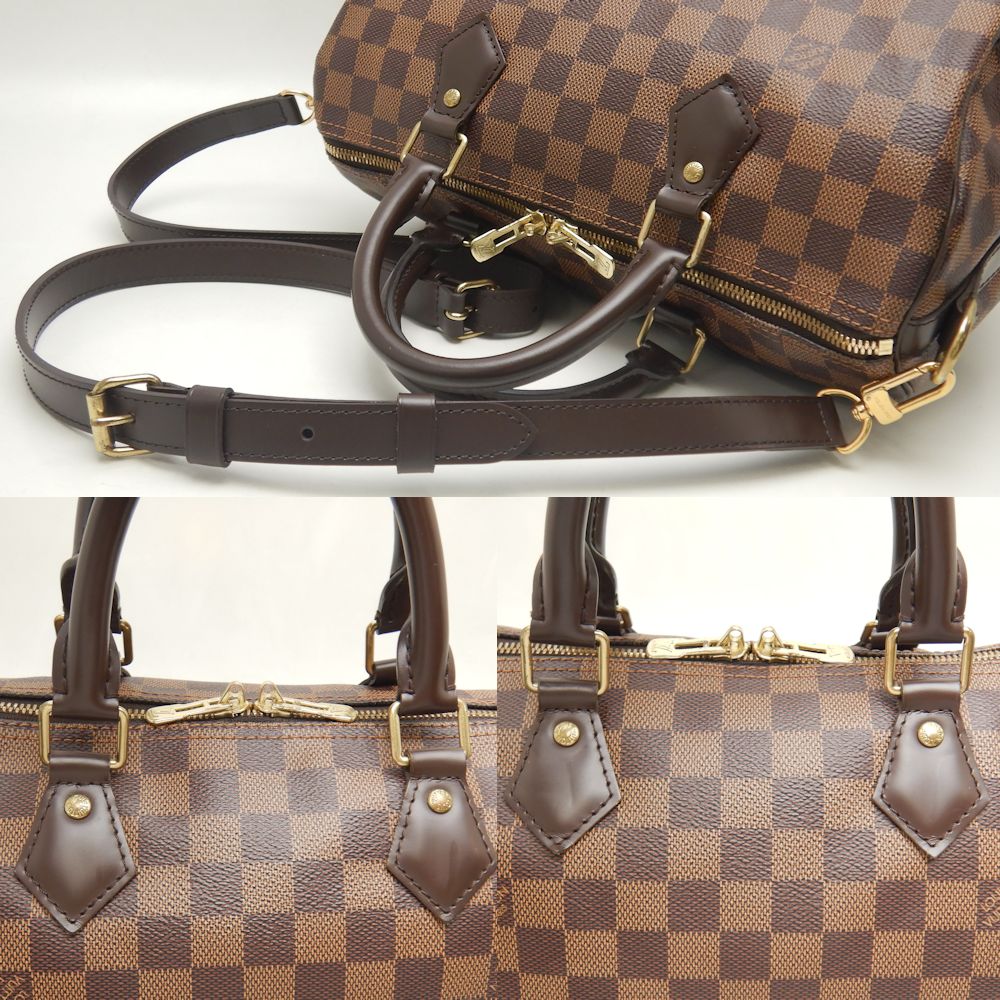 Louis Vuitton Damier Speedy Bandouliere 30 Handbag