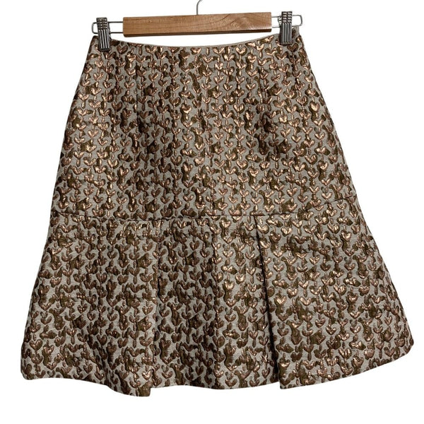 ANAYI Jacquard Flare Skirt