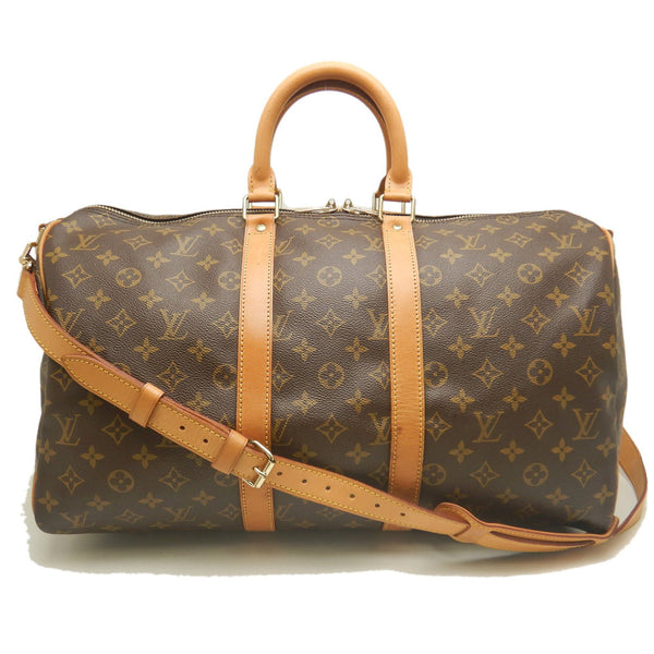 Louis Vuitton Keepall Bandouliere Monogram Boston Bag