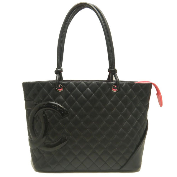 Chanel Cambon Ligne Lambskin Tote Bag