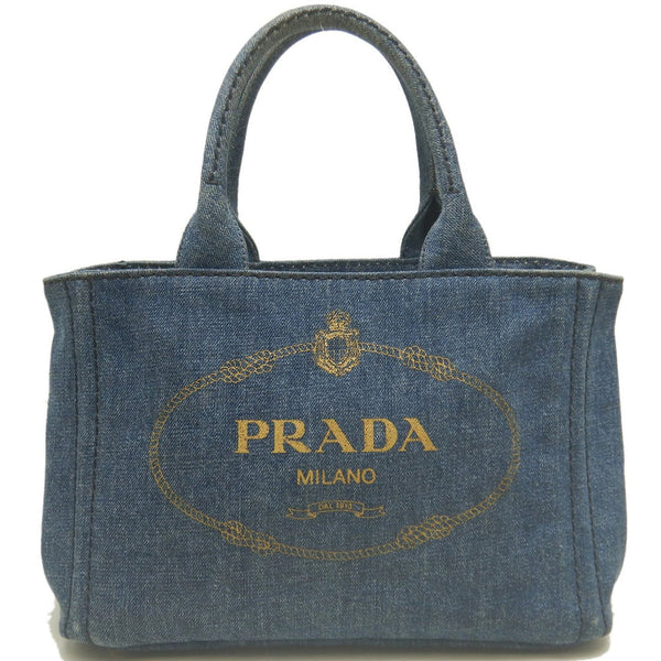 Prada Canapa Canvas Tote Bag