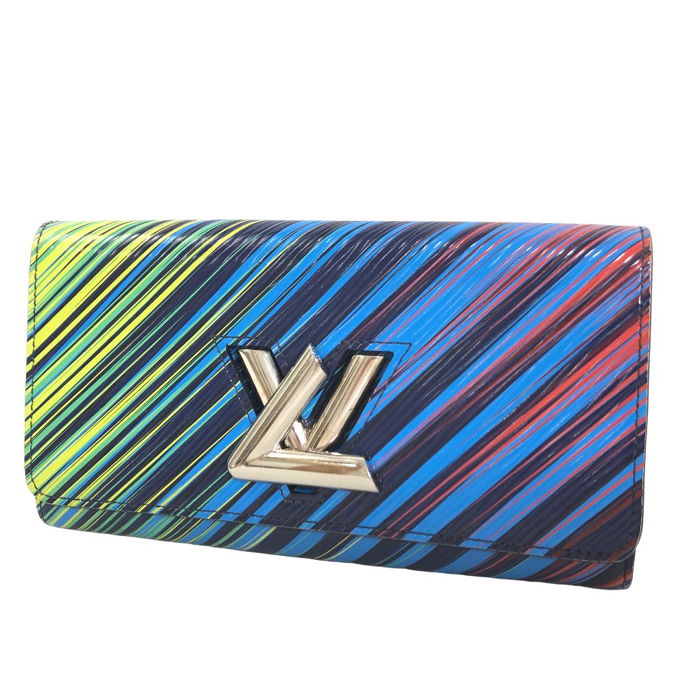 Louis Vuitton Epi Multicolor Twist Wallet  Leather Long Wallet M62263 in Good Condition