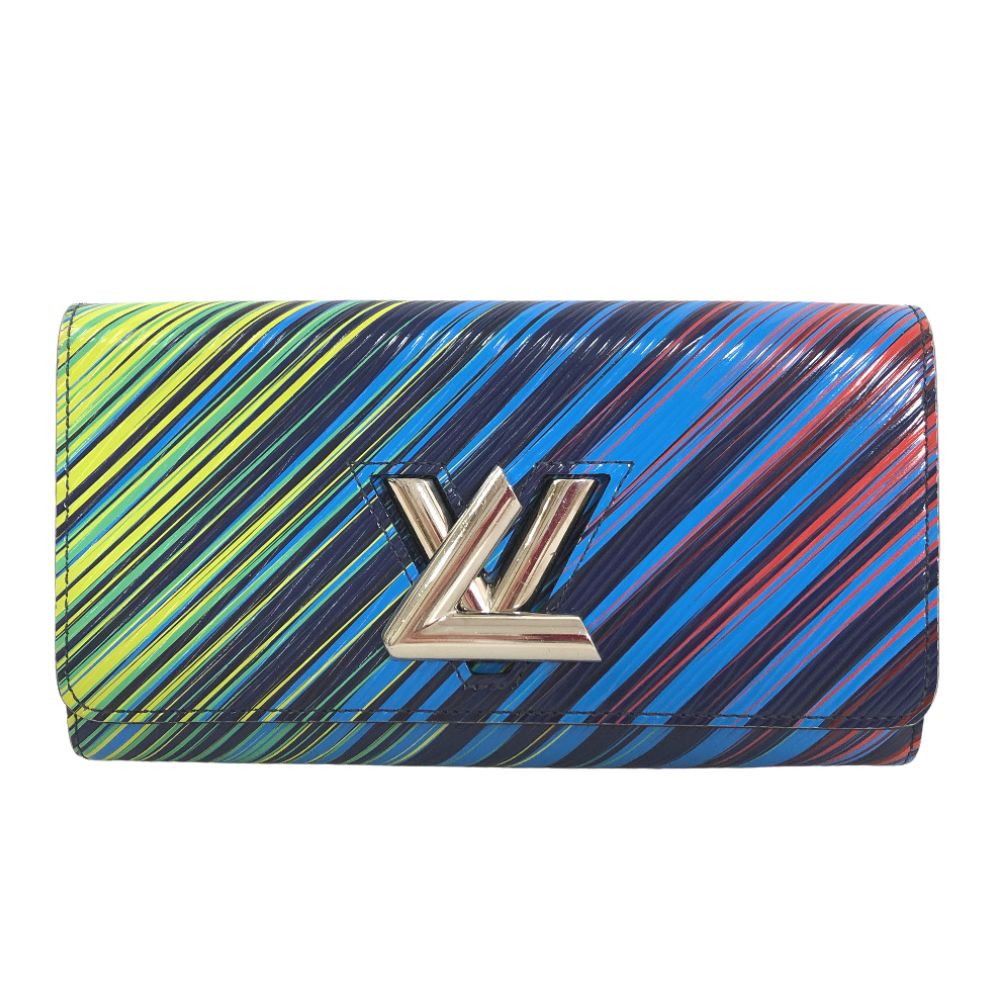 Louis Vuitton Epi Multicolor Twist Wallet  Leather Long Wallet M62263 in Fair condition