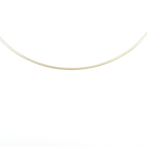 Au750 Yellow Gold White Gold Necklace