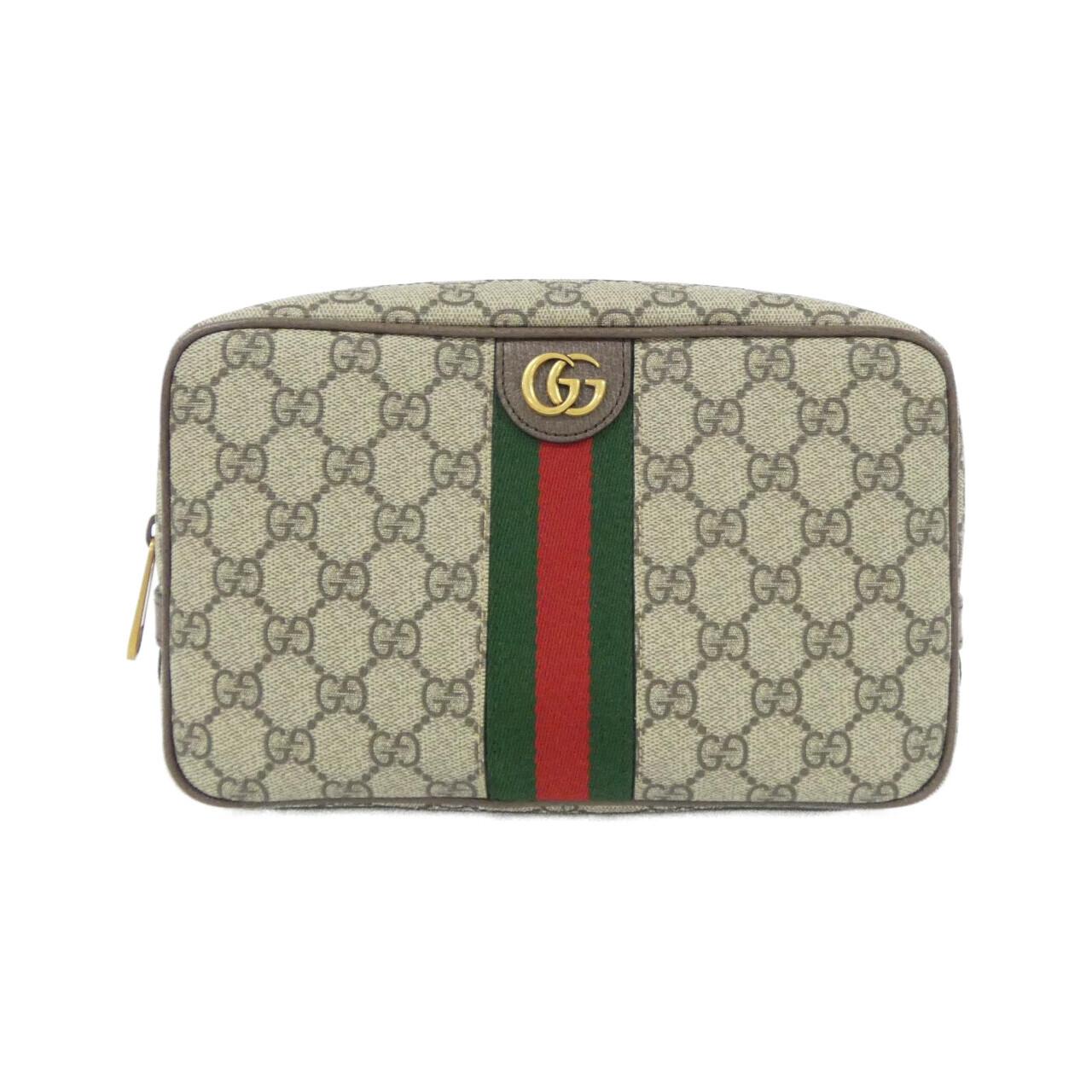 Gucci GUCCI SAVOY GG Supreme Canvas Pouch