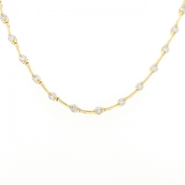 Au750 Diamond Necklace