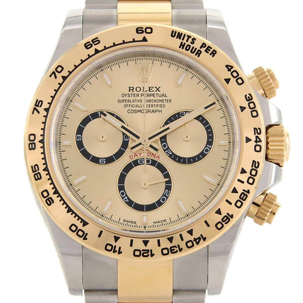 Rolex Daytona Stainless Steel Yellow Gold Chronograph