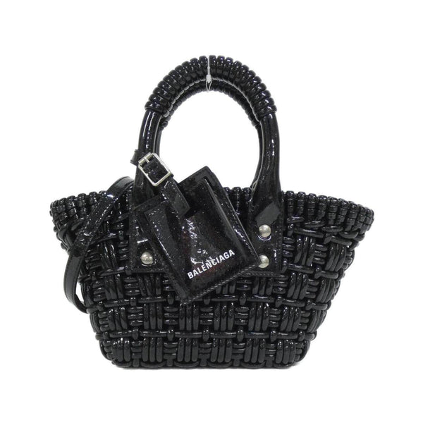Balenciaga Bistro Patent Leather Handbag