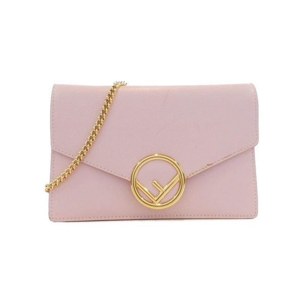 Fendi F Is Fendi Calf Chain Wallet