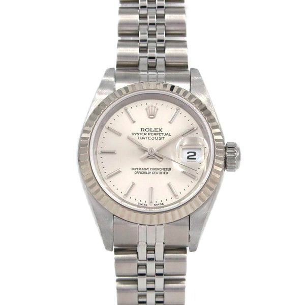 Rolex Datejust Stainless Steel White Gold Automatic