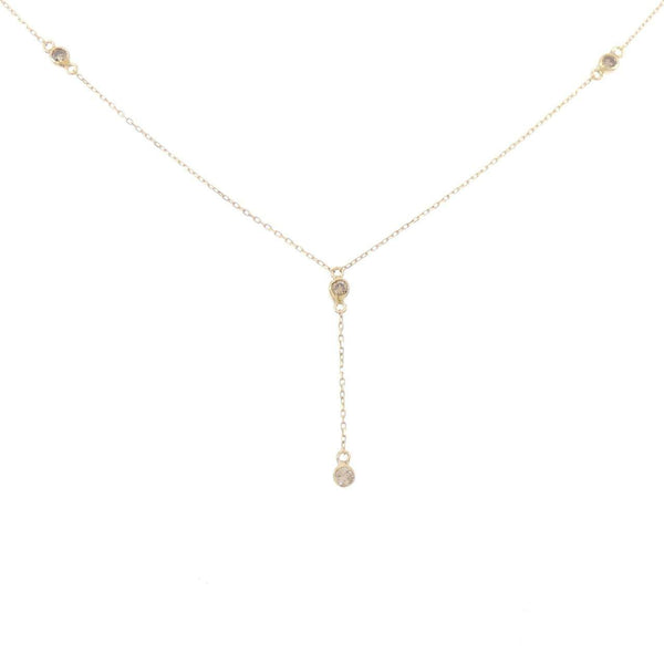 Au750 Diamond Necklace