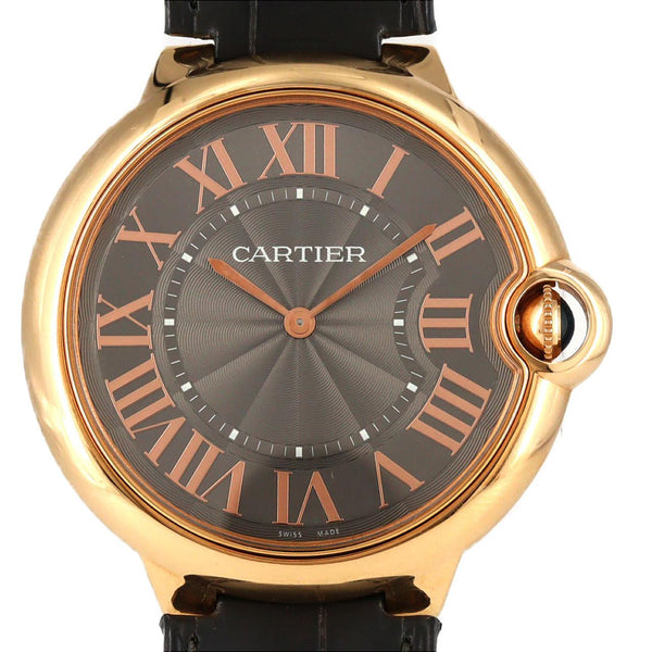 Cartier Ballon Bleu Extra Flat Pink Gold manual winding watch