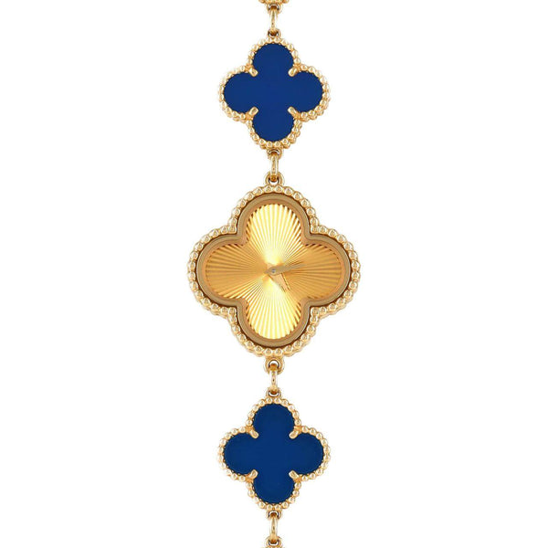 Van Cleef & Arpels Sweet Alhambra Yellow Gold Quartz
