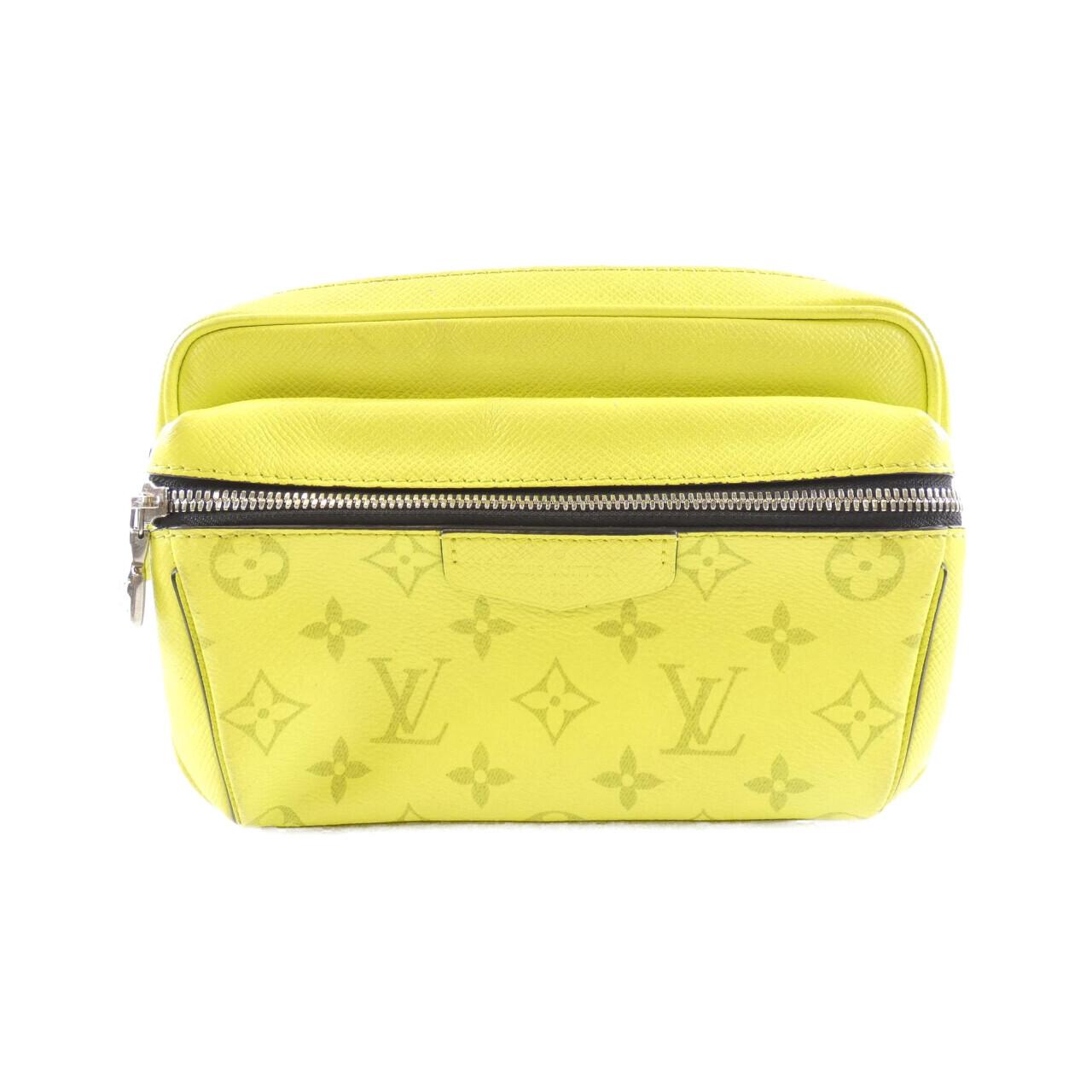 Louis Vuitton Taiga Rama Outdoor Coated Canvas Calf Shoulder Bag