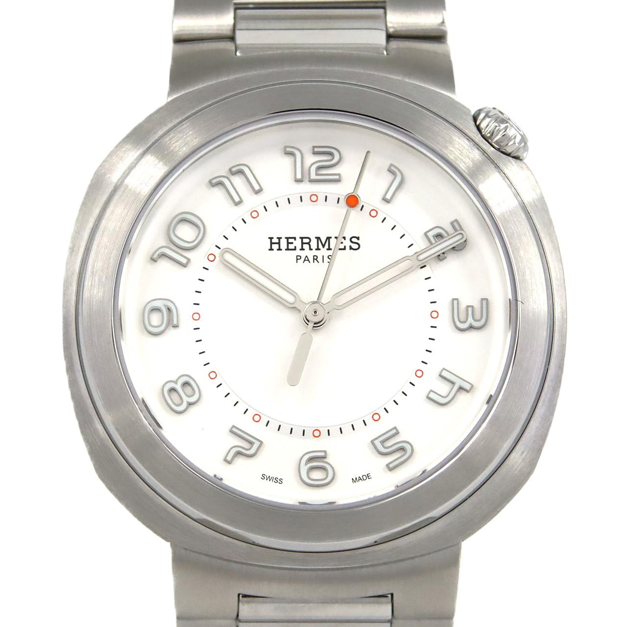 Hermes Hermes Cut Stainless Steel Automatic