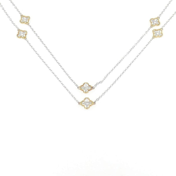 Au750 Diamond Necklace