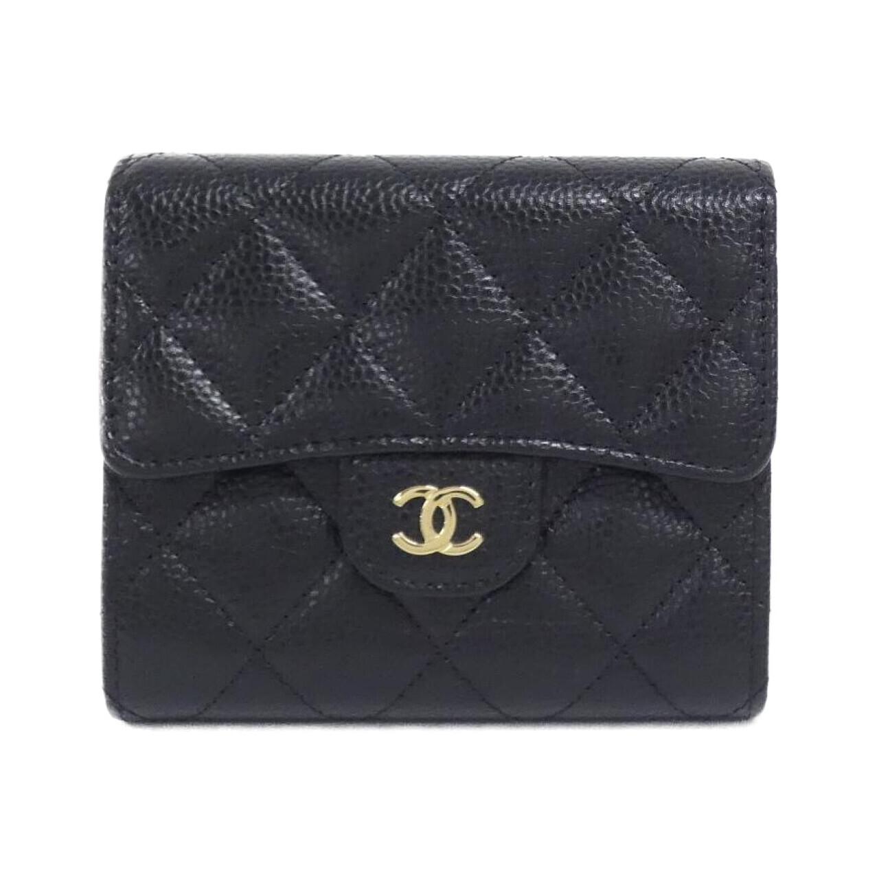 Chanel Timeless Classic Caviar Skin Wallet