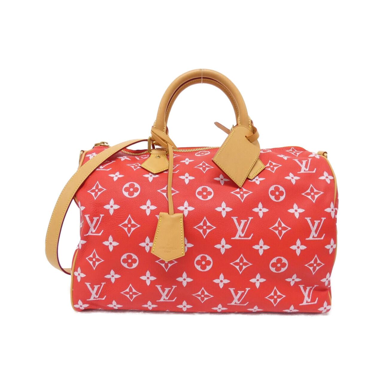 Louis Vuitton Speedy Bandouliere Monogram Boston Bag