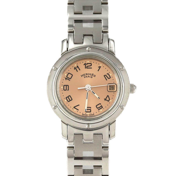 Hermes Clipper Stainless Steel Quartz