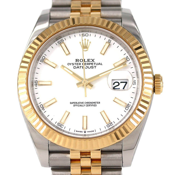 Rolex Datejust Stainless Steel Yellow Gold Automatic