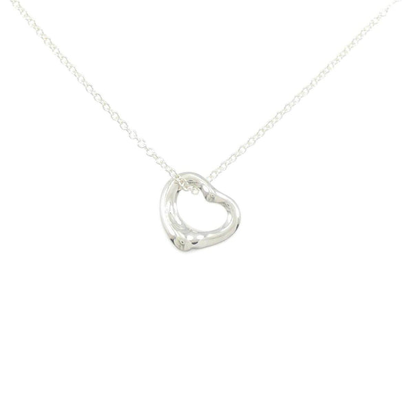 Tiffany & Co. Open Heart 925 Silver Necklace