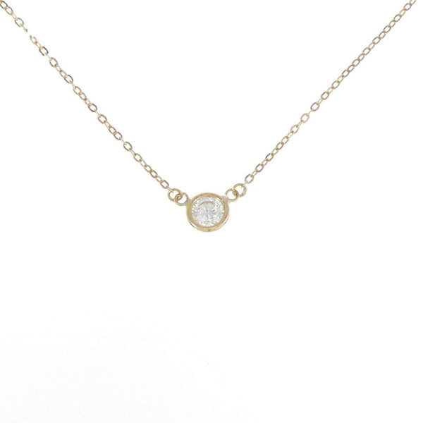 Au750 Diamond Necklace
