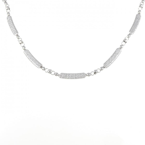 Au750 White Gold Necklace